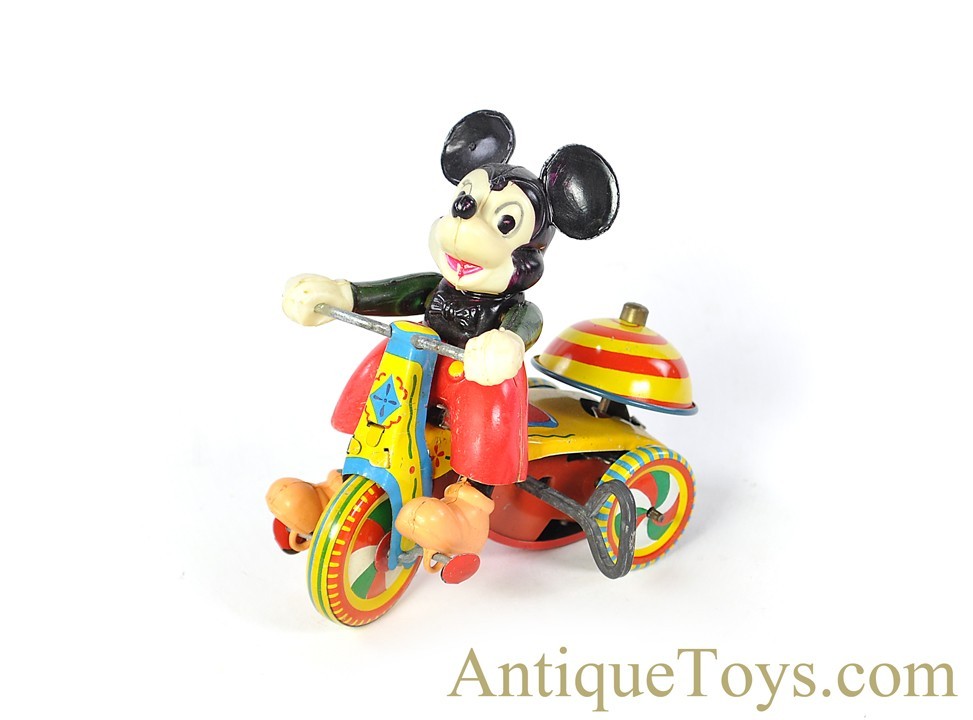 Marx Linemar Tin Lithographed Windup J-257R Mickey Mouse “Walt