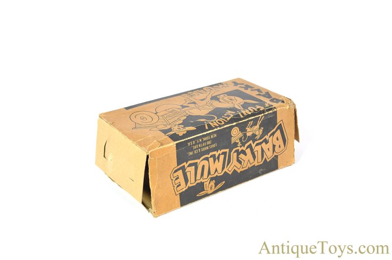 Marx Tin Lithographed Windup "Balky Mule" with Box <FONT COLOR="ff000 ">*SOLD*</font> - Image 9