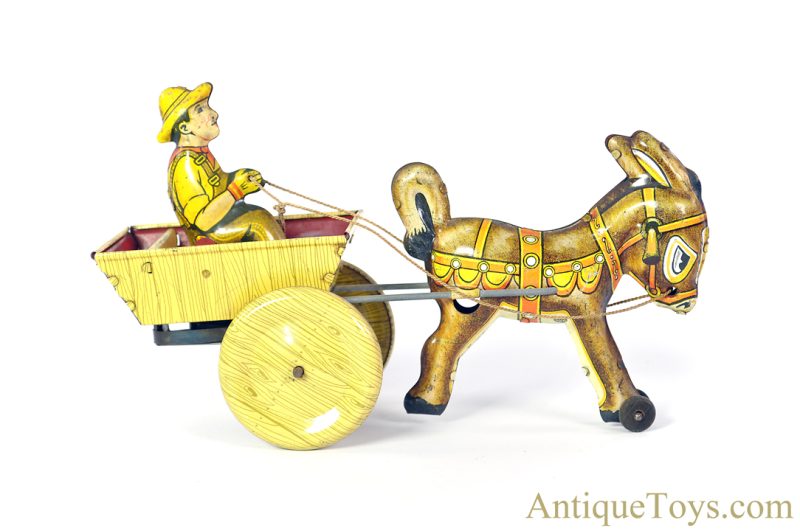 Marx Tin Lithographed Windup "Balky Mule" with Box <FONT COLOR="ff000 ">*SOLD*</font> - Image 2