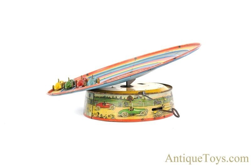 Marx ca. 1920's Tin Lithographed Windup "Whee-Whiz Auto Racer" <FONT COLOR="ff000 ">*SOLD*</font> - Image 2
