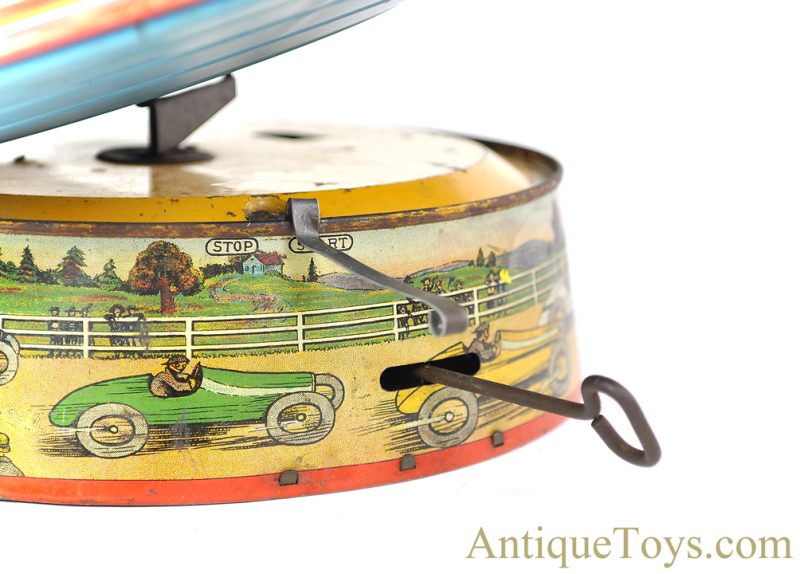 Marx ca. 1920's Tin Lithographed Windup "Whee-Whiz Auto Racer" <FONT COLOR="ff000 ">*SOLD*</font> - Image 9