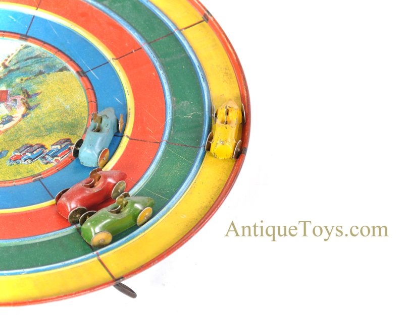 Marx ca. 1920's Tin Lithographed Windup "Whee-Whiz Auto Racer" <FONT COLOR="ff000 ">*SOLD*</font> - Image 8