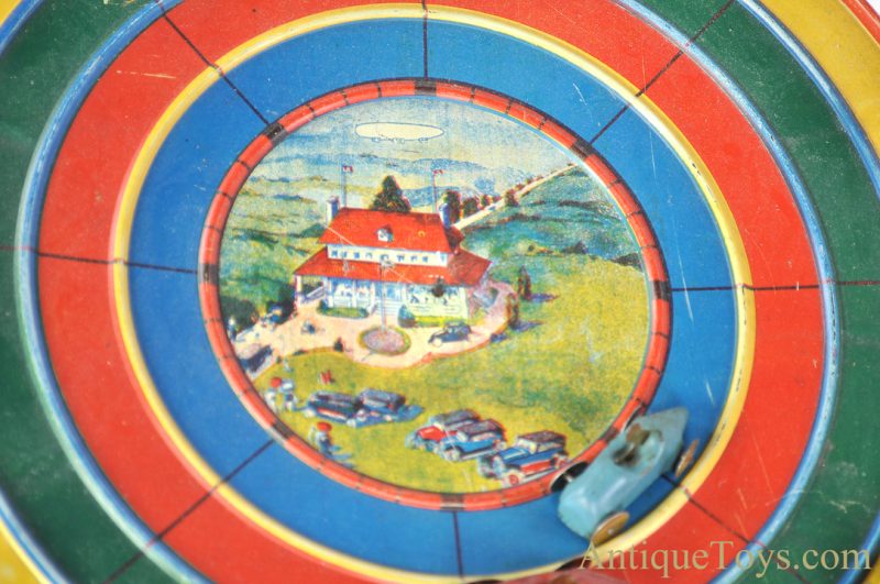 Marx ca. 1920's Tin Lithographed Windup "Whee-Whiz Auto Racer" <FONT COLOR="ff000 ">*SOLD*</font> - Image 7