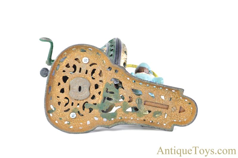 J.E. Stevens Co. Cast Iron No. 322 "Jumping Rope Bank" Reproduction Mechanical Bank <FONT COLOR="ff000 ">*SOLD*</font> - Image 6