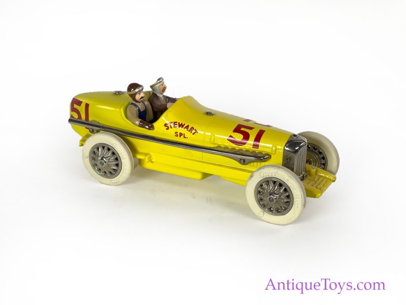 Cast Iron Race Car #51 by Don Lewis Vintage Toy <FONT COLOR="ff000 ">*SOLD*</font>