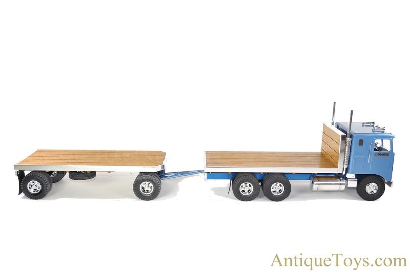 Fred Thompson Smith Miller, Inc. “Smitty Toys” Limited Edition HE011/150 Blue Kenworth COE Hay Hauler Semi Trailer Truck in Box <FONT COLOR="ff000 ">*SOLD*</font>