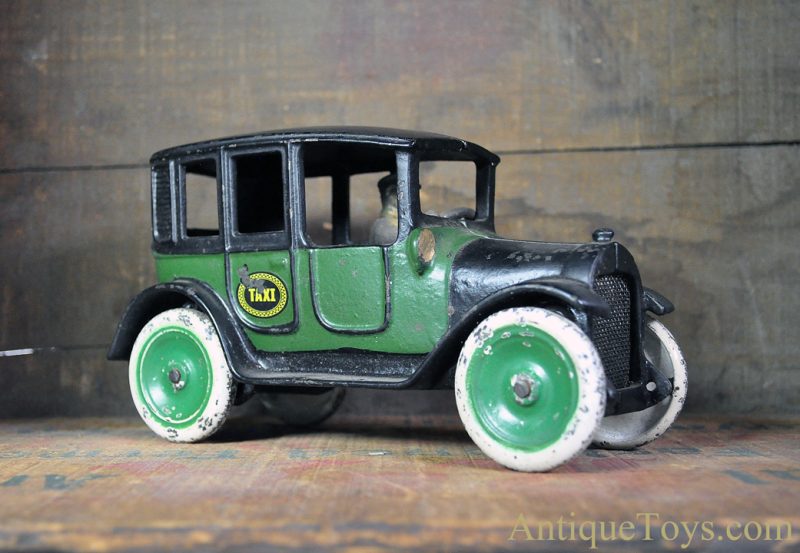Arcade Cast Iron Ironman Toys Professional Restoration Taxi <FONT COLOR="ff000 ">*SOLD*</font> - Image 2