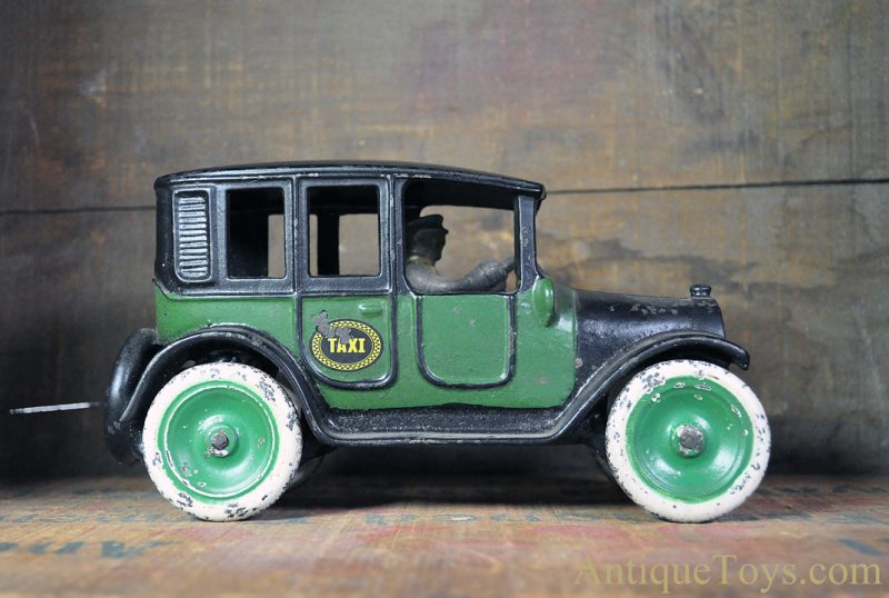 Arcade Cast Iron Ironman Toys Professional Restoration Taxi <FONT COLOR="ff000 ">*SOLD*</font> - Image 3