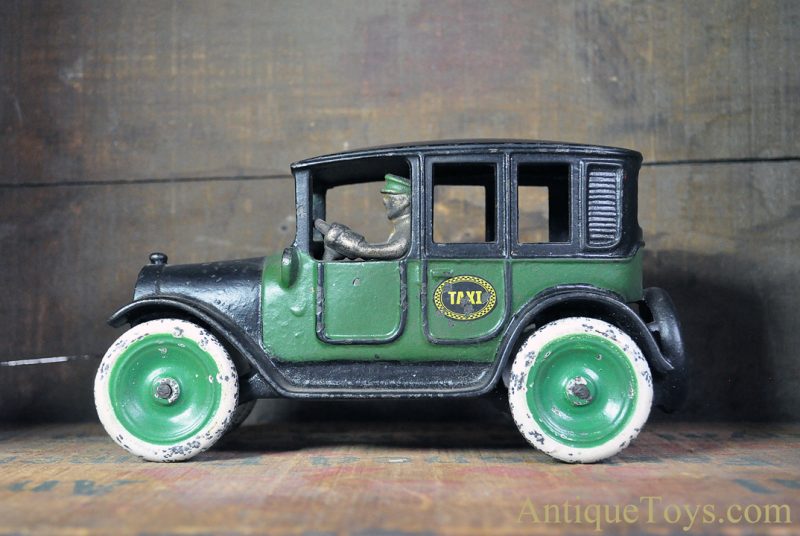 Arcade Cast Iron Ironman Toys Professional Restoration Taxi <FONT COLOR="ff000 ">*SOLD*</font> - Image 4