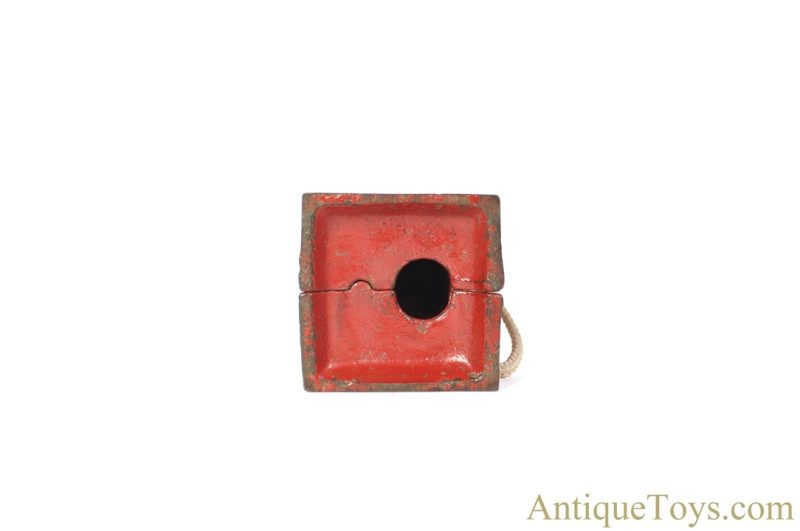 Arcade ca. 1920's Cast Iron #456X Gas Pump Still Coin Penny Bank <FONT COLOR="ff000 ">*SOLD*</font> - Image 6