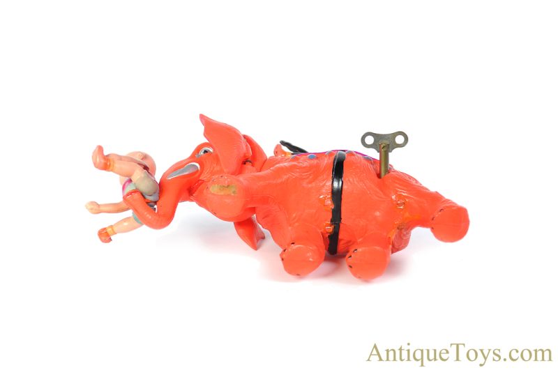Geo. Borgfeldt & Co./Koyo Metal Co. Celluloid Windup Carl Anderson's "Henry on Elephant" Variation with Box <FONT COLOR="ff000 ">*SOLD*</font> - Image 6