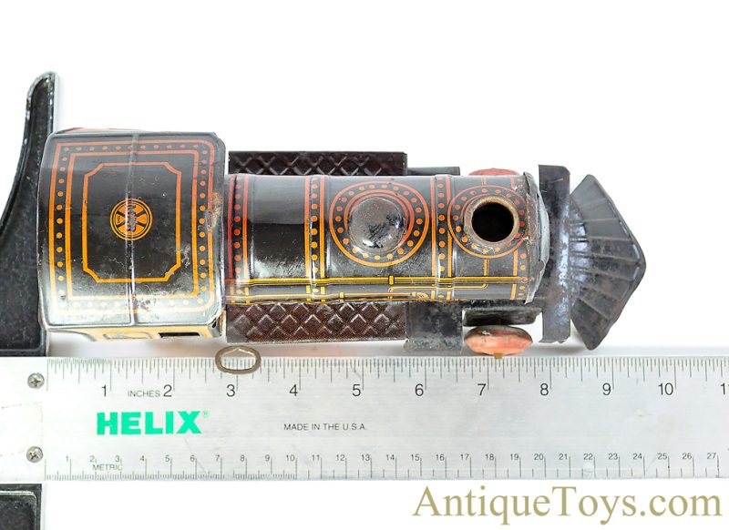 Marx Tin Lithographed Windup 999 Locomotive for Sale - Image 7