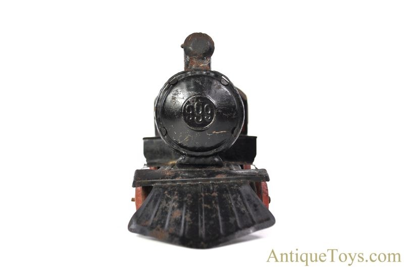Marx Tin Lithographed Windup 999 Locomotive for Sale - Image 5