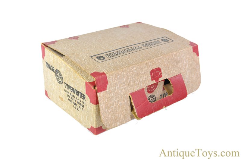 Marx Tin Lithographed "Junior Typewriter" in Box for Sale<FONT COLOR="ff000 ">*SOLD*</font> - Image 11