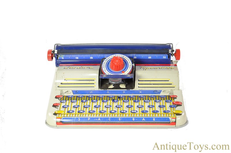 Marx Tin Lithographed "Junior Typewriter" in Box for Sale<FONT COLOR="ff000 ">*SOLD*</font> - Image 4
