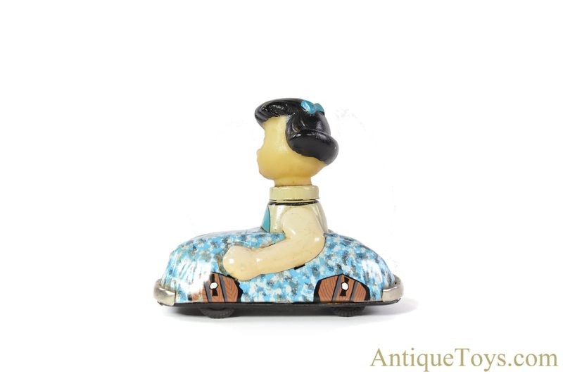 Marx Linemar Tin Lithographed Friction Betty Rubble "Hanna-Barbera's Flintstone Car" <FONT COLOR="ff000 ">*SOLD*</font> - Image 3