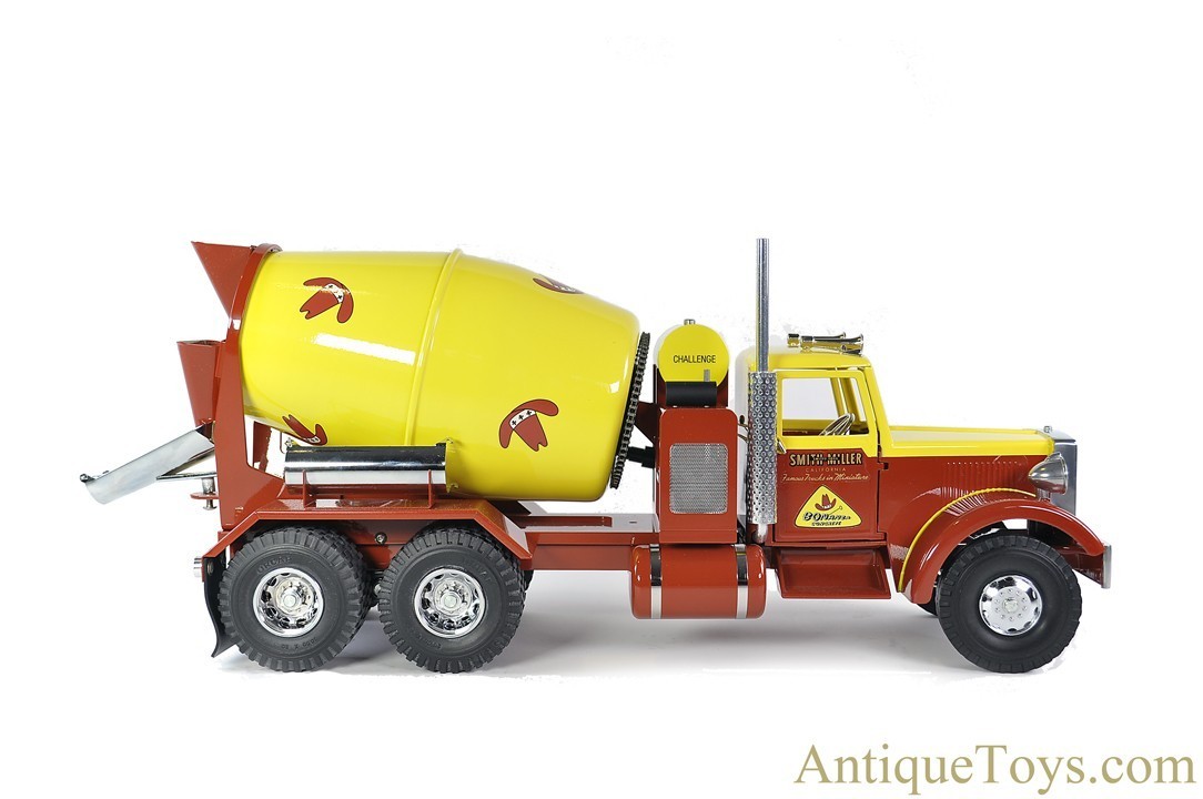 Fred Thompson Smith Miller Inc. Smitty Toys Limited Edition BC083 M100 Bonanza Concrete Mixer Truck in Box SOLD AntiqueToys Antique Toys for Sale