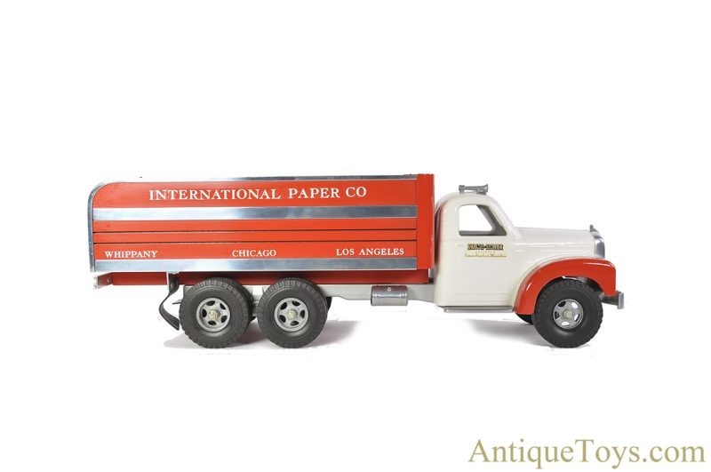 Fred Thompson Smith Miller, Inc. “Smitty Toys” Limited Edition 79/125 B Mack International Paper Truck in Box <FONT COLOR="ff000 ">*SOLD*</font>