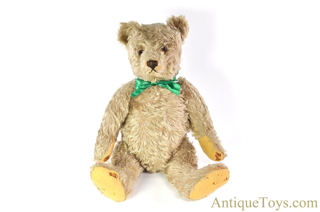 Brown Teddy Bear Sew-On Button Glass Eyes 