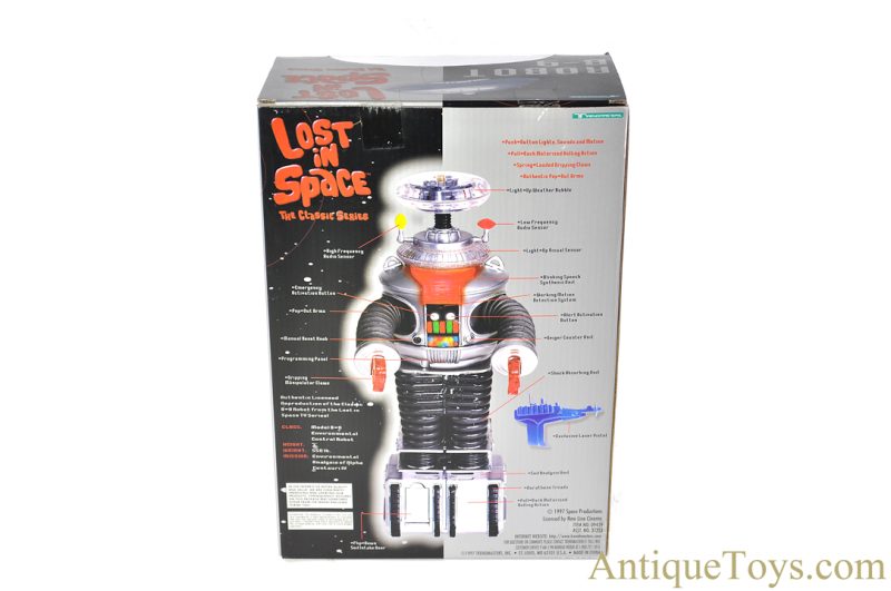 Trendmasters, Inc. Battery Operated Collectors Series/Limited Edition Lost in Space The Classic Series Robot B-9 in Box <FONT COLOR="ff000 ">*SOLD*</font> - Image 2