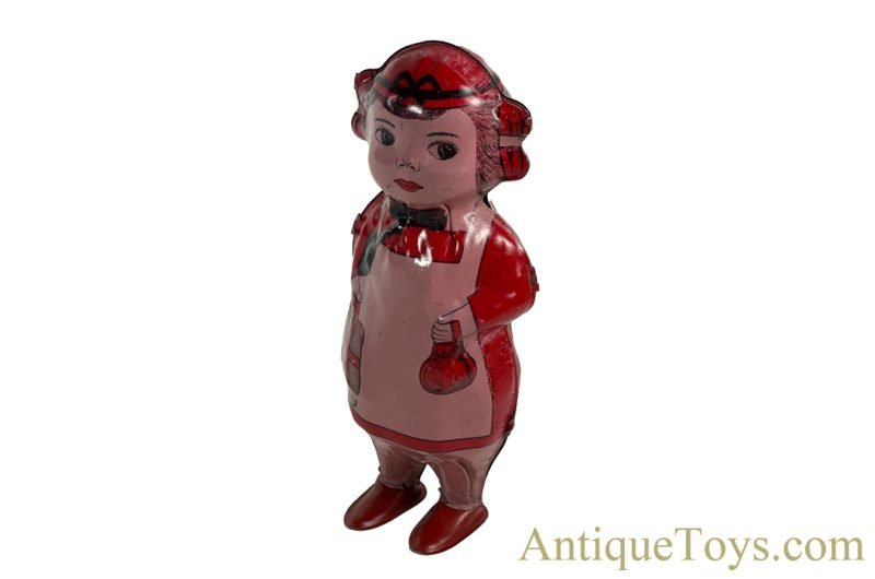 Lindstrom ca. 1920's Tin Lithographed Windup “Dancing Doll Betty” for Sale <FONT COLOR="ff000 ">*SOLD*</font> - Image 3