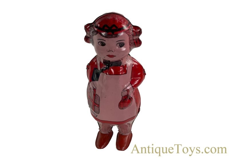 Lindstrom ca. 1920's Tin Lithographed Windup “Dancing Doll Betty” for Sale <FONT COLOR="ff000 ">*SOLD*</font> - Image 2