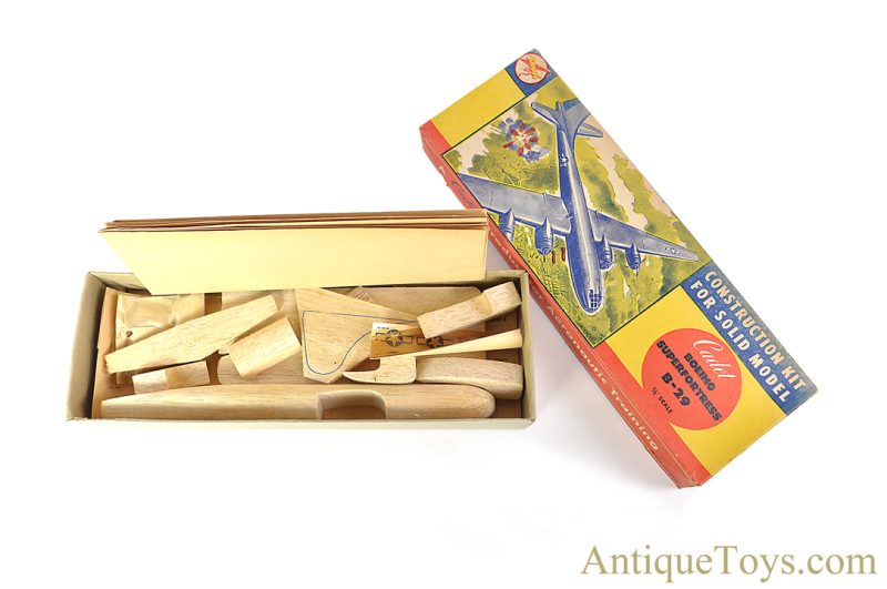 Vintage ca. 1930s/1940s Model Airplane Kits Set of 5 Hawk, Guillows, Cadet, Cleveland in Boxes <FONT COLOR="ff000 ">*SOLD*</font> - Image 11