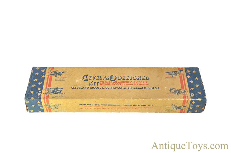Vintage ca. 1930s/1940s Model Airplane Kits Set of 5 Hawk, Guillows, Cadet, Cleveland in Boxes <FONT COLOR="ff000 ">*SOLD*</font> - Image 8