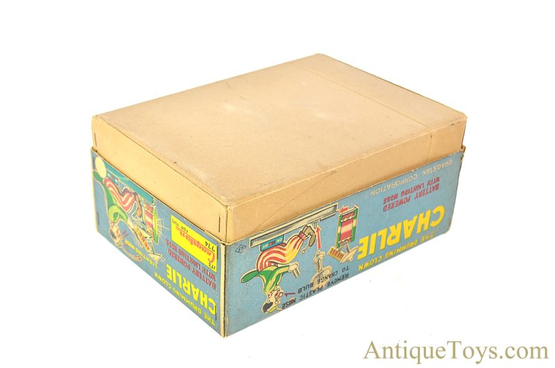 Cragstan/ALPS Tin Lithographed Battery Operated #774 "The Drumming Clown Charlie" Melody Band in Box <FONT COLOR="ff000 ">*SOLD*</font> - Image 13