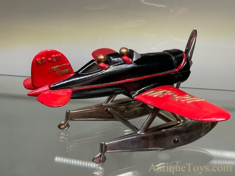 Ironman Toys Limited Edition Hubley Cast Iron "Lindy" Lockheed Sirius Seaplane <FONT COLOR="ff000 ">*SOLD*</font> - Image 7