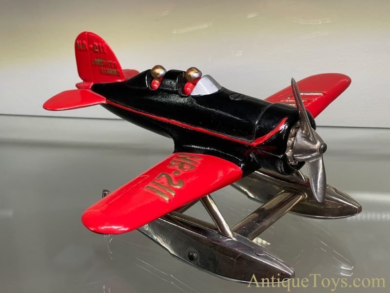 Ironman Toys Limited Edition Hubley Cast Iron "Lindy" Lockheed Sirius Seaplane <FONT COLOR="ff000 ">*SOLD*</font> - Image 8