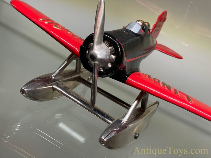 Ironman Toys Limited Edition Hubley Cast Iron "Lindy" Lockheed Sirius Seaplane <FONT COLOR="ff000 ">*SOLD*</font> - Image 9