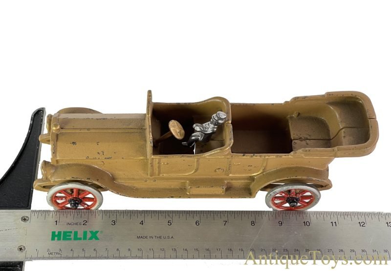 Dent Cast Iron Gold Open Touring Car <FONT COLOR="ff000 ">*SOLD*</font> - Image 9