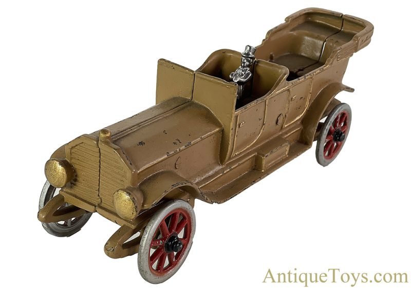 Dent Cast Iron Gold Open Touring Car <FONT COLOR="ff000 ">*SOLD*</font> - Image 4