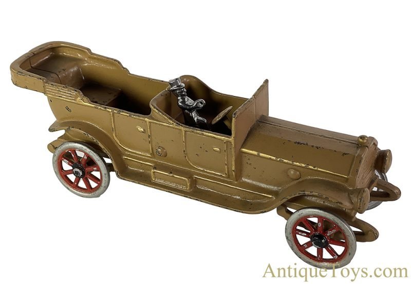 Dent Cast Iron Gold Open Touring Car <FONT COLOR="ff000 ">*SOLD*</font>