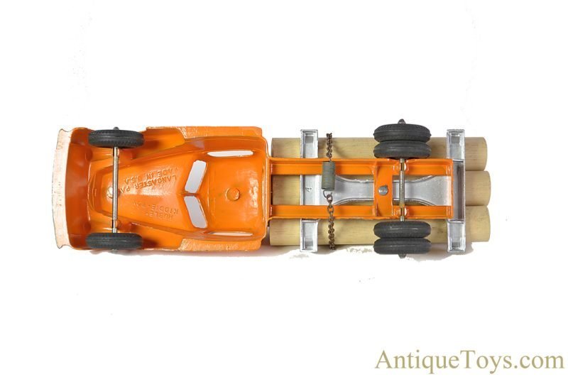 Hubley Kiddie Toys Diecast #470 Scale Model Log Truck in Box <FONT COLOR="ff000 ">*SOLD*</font> - Image 7