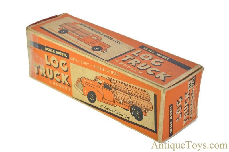 Hubley Kiddie Toys Diecast #470 Scale Model Log Truck in Box <FONT COLOR="ff000 ">*SOLD*</font> - Image 8
