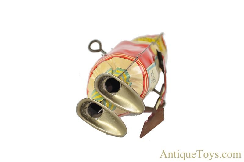 Lindstrom ca. 1920's Tin Lithographed Windup “Mechanical Sweeping Katinka” Sweeping Maid Toy <FONT COLOR="ff000 ">*SOLD*</font> - Image 6