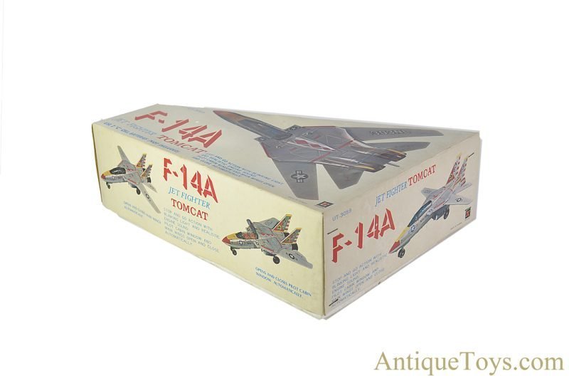 Son Ai Toys/Universal Tin Lithographed Battery Operated #UT-3059 "F-14A Tomcat Jet Fighter" Navy 303NL in Box <FONT COLOR="ff000 ">*SOLD*</font> - Image 7