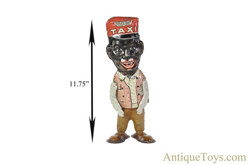 Marx ca. 1930's Tin Lithographed Windup "Amos in Person" Amos 'N' Andy Walker <FONT COLOR="ff000 ">*SOLD*</font> - Image 6