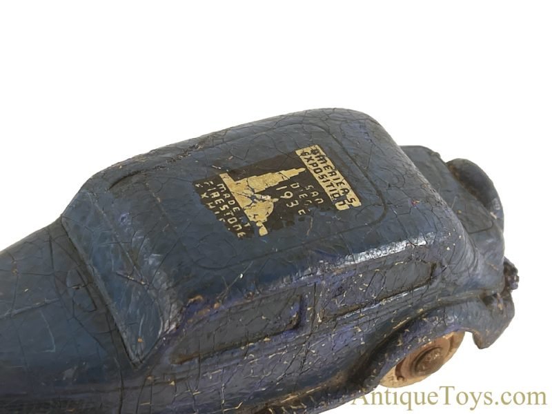 Auburn Rubber Co. Rubber 1935 California Pacific International Exposition Firestone Tires Promotional Car <FONT COLOR="ff000 ">*SOLD*</font> - Image 3
