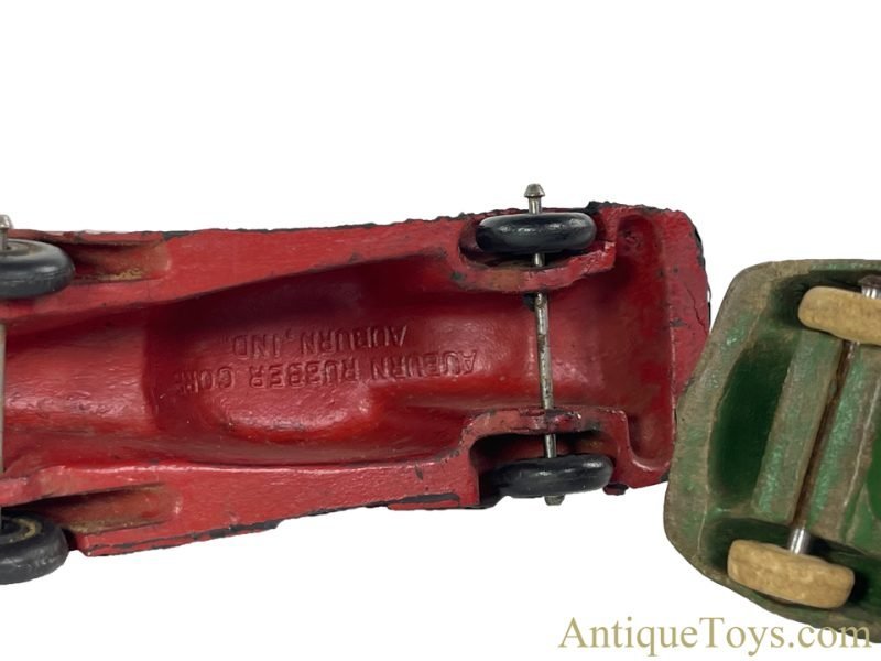 Auburn Rubber Co. & The Sun Rubber Co. ca. 1930s Rubber Set of 3 Cars for Sale - Image 7
