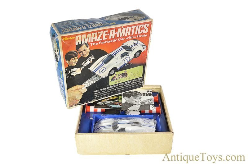 Hasbro Industries Inc. ca. 1969 #5865 Amaze-A-Matics Mark IV Ford Programmable Car in Box <FONT COLOR="ff000 ">*SOLD*</font>