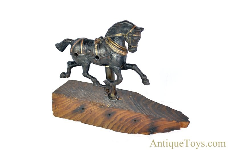 Hubley Cast Iron Horse on Reclaimed Wood Plinth <FONT COLOR="ff000 ">*SOLD*</font>