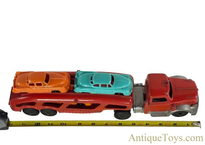 Hubley Kiddie Toys ca. 1955 Diecast #492 "Hubley Transport" Car Hauler Truck <FONT COLOR="ff000 ">*SOLD*</font> - Image 8