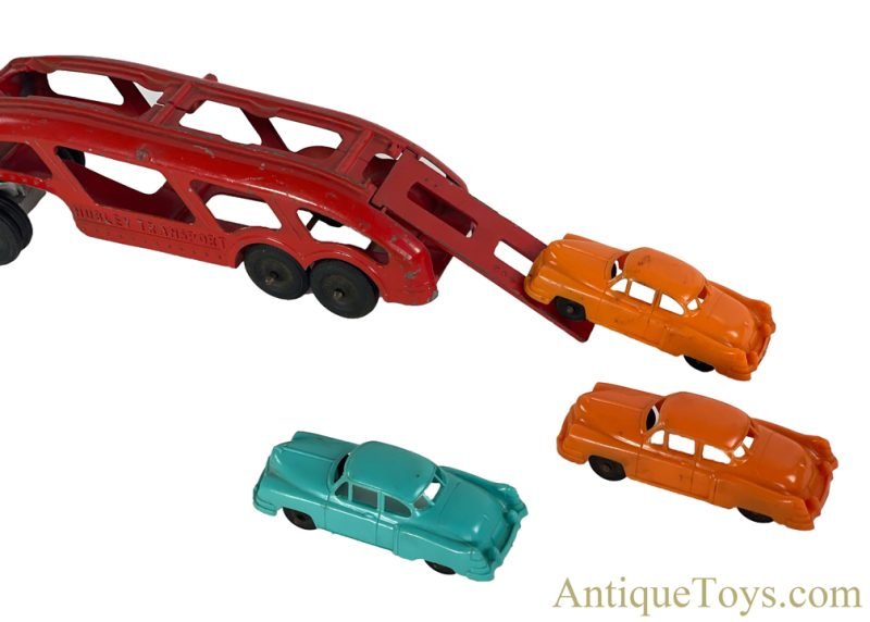 Hubley Kiddie Toys ca. 1955 Diecast #492 "Hubley Transport" Car Hauler Truck <FONT COLOR="ff000 ">*SOLD*</font> - Image 4