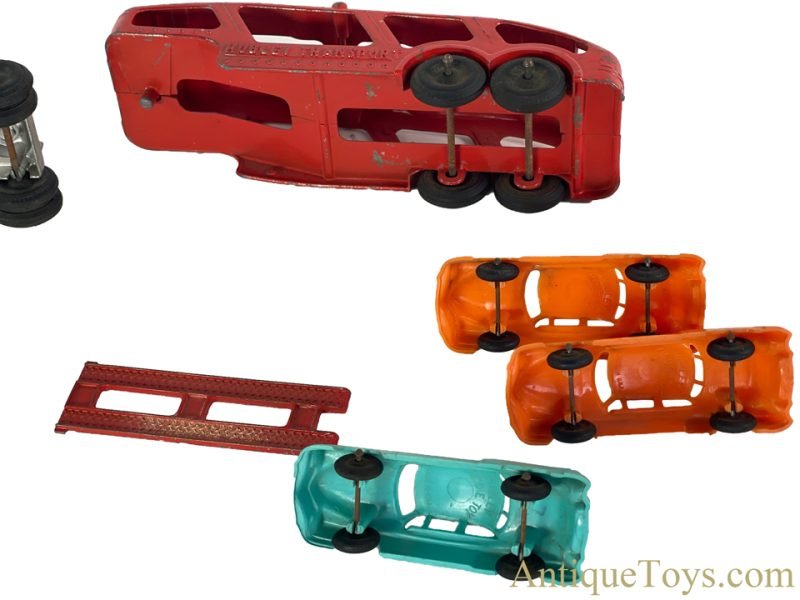 Hubley Kiddie Toys ca. 1955 Diecast #492 "Hubley Transport" Car Hauler Truck <FONT COLOR="ff000 ">*SOLD*</font> - Image 6