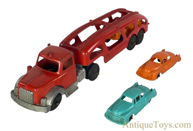 Hubley Kiddie Toys ca. 1955 Diecast #492 "Hubley Transport" Car Hauler Truck <FONT COLOR="ff000 ">*SOLD*</font> - Image 7