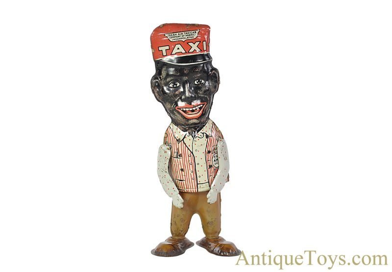 Marx ca. 1930's Tin Lithographed Windup "Amos in Person" Amos 'N' Andy Walker <FONT COLOR="ff000 ">*SOLD*</font>