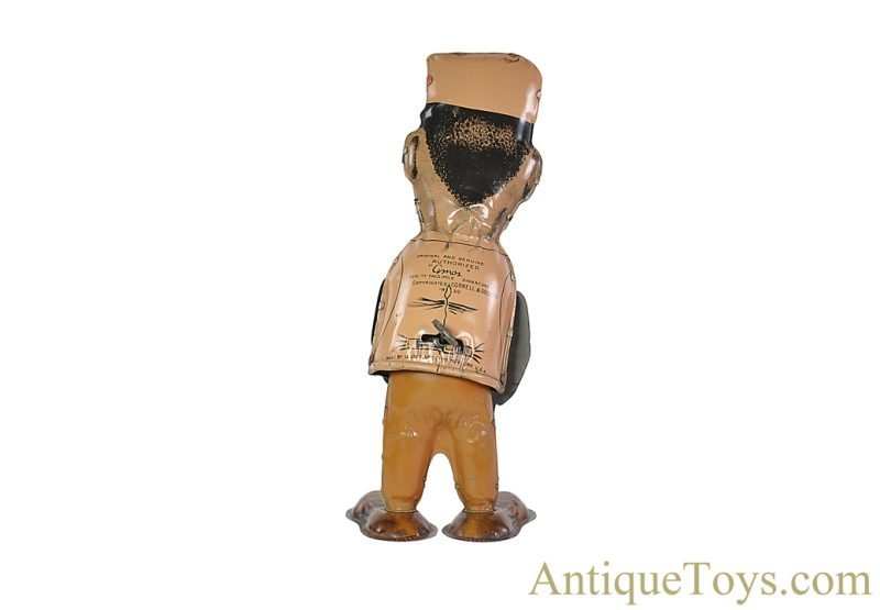 Marx ca. 1930's Tin Lithographed Windup "Amos in Person" Amos 'N' Andy Walker <FONT COLOR="ff000 ">*SOLD*</font> - Image 2